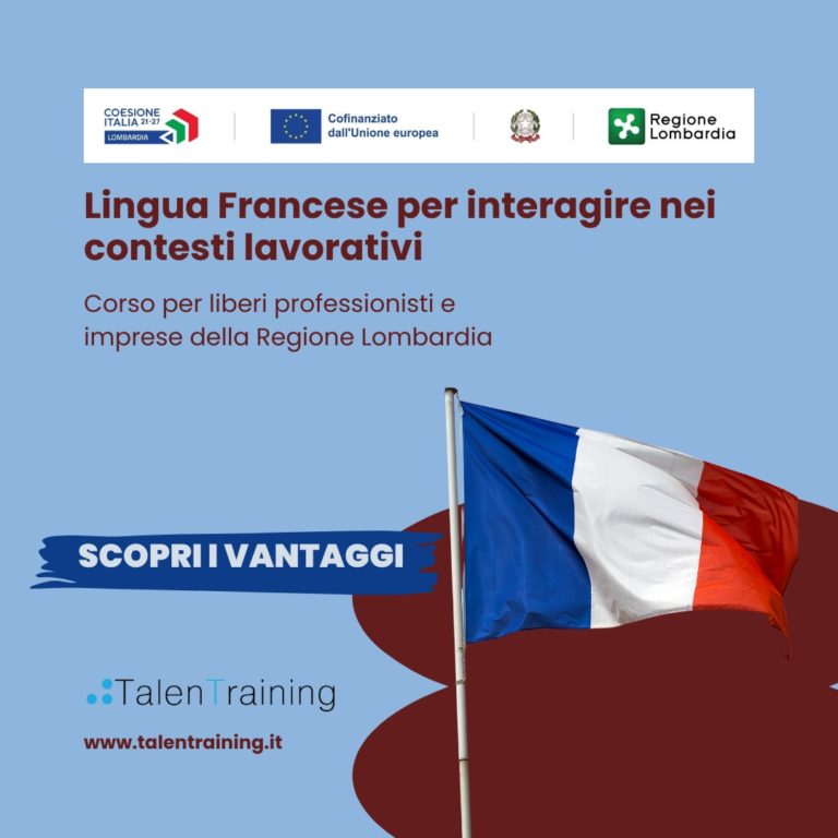 Lingua Francese per interagire nei contesti lavorativi