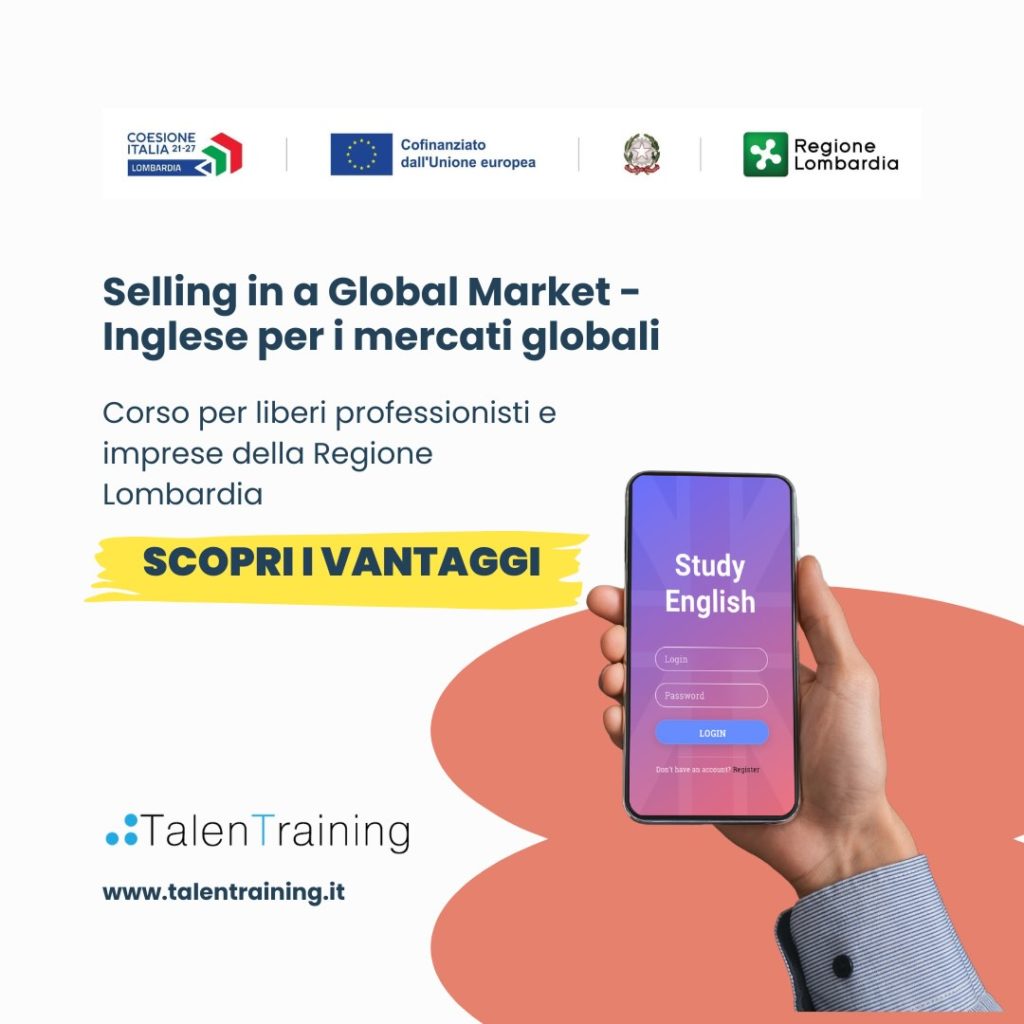 Selling in a Global Market Inglese per i mercati globali