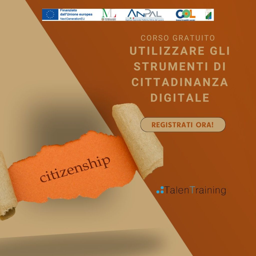 Utilizzare gli Strumenti di Cittadinanza Digitale